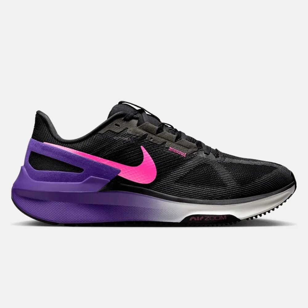 Nike Air Structure 25 – MULTI SIZE Running Shoes Black Purple DJ7883-010 NEW